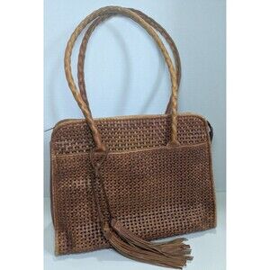 Patricia Nash Woven Paris Tote Satchel Purse